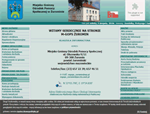 Tablet Screenshot of mgopszuromin.pl